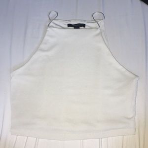 FOREVER 21 - white halter top